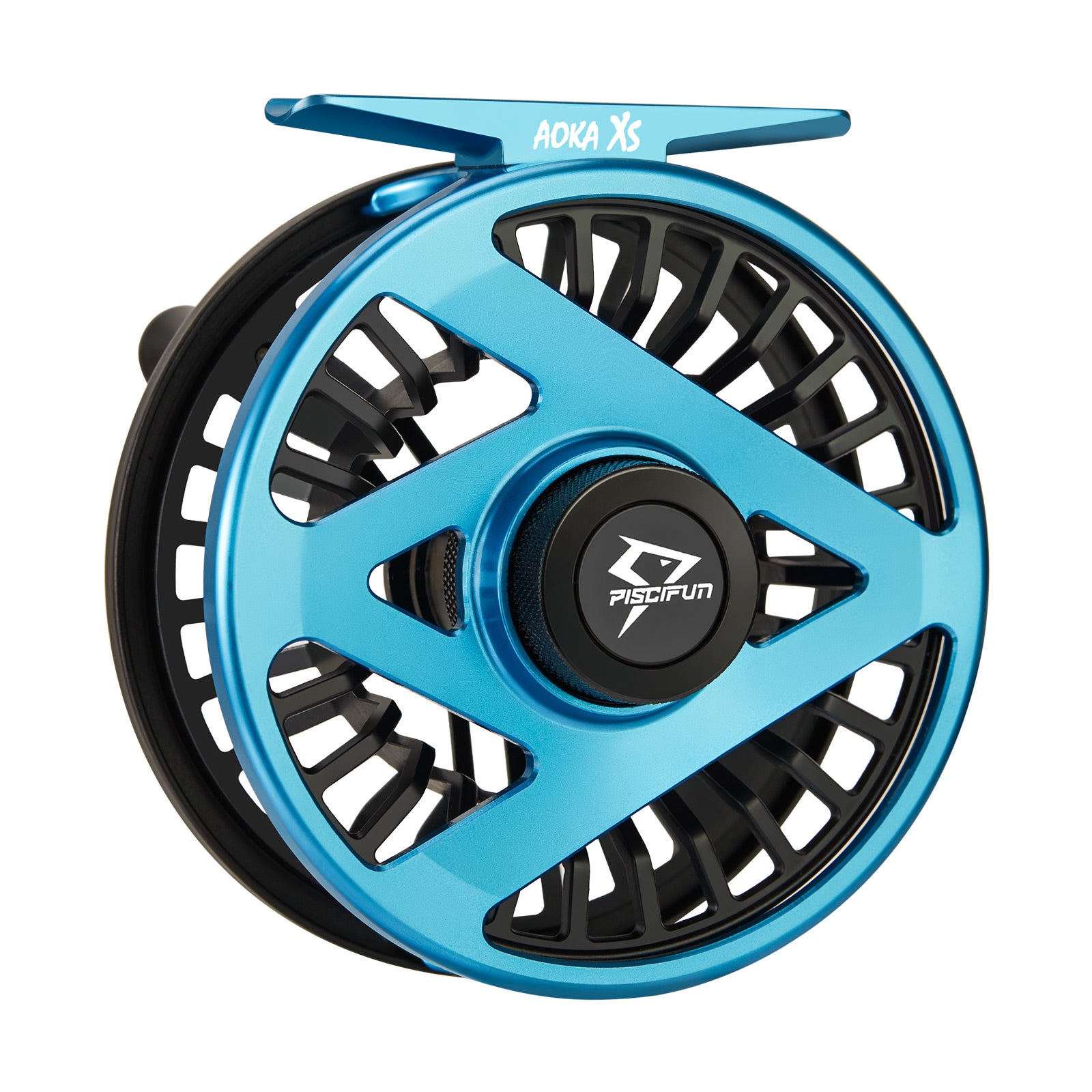 Piscifun® Aoka XS Fly Fishing Reel with Sealed Drag, CNC-machined Aluminum  Alloy Body Fly Reel, Black & Blue / 9/10WT