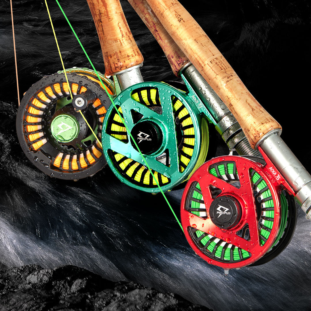 Happyyami 1pc Fish Reel Line Winder Machine Fishing Tool Portable Fishing  Reel Classic Fly Reels Saltwater Fly