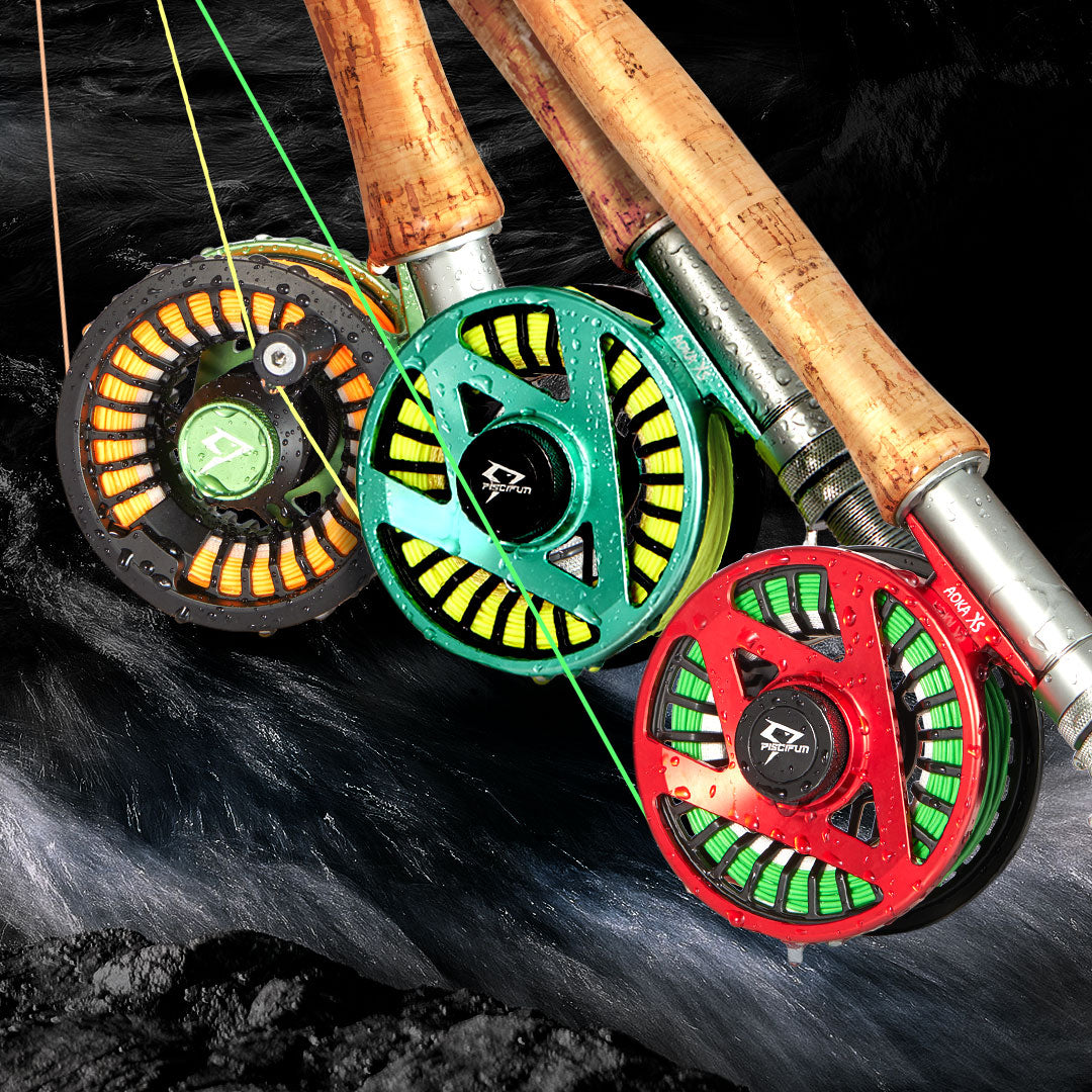 Piscifun® Aoka XS Fly Fishing Reel with Sealed Drag, CNC-machined
