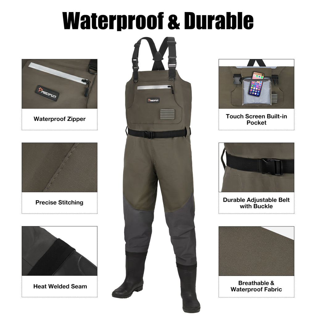 Piscifun® BX Chest Durable Waders