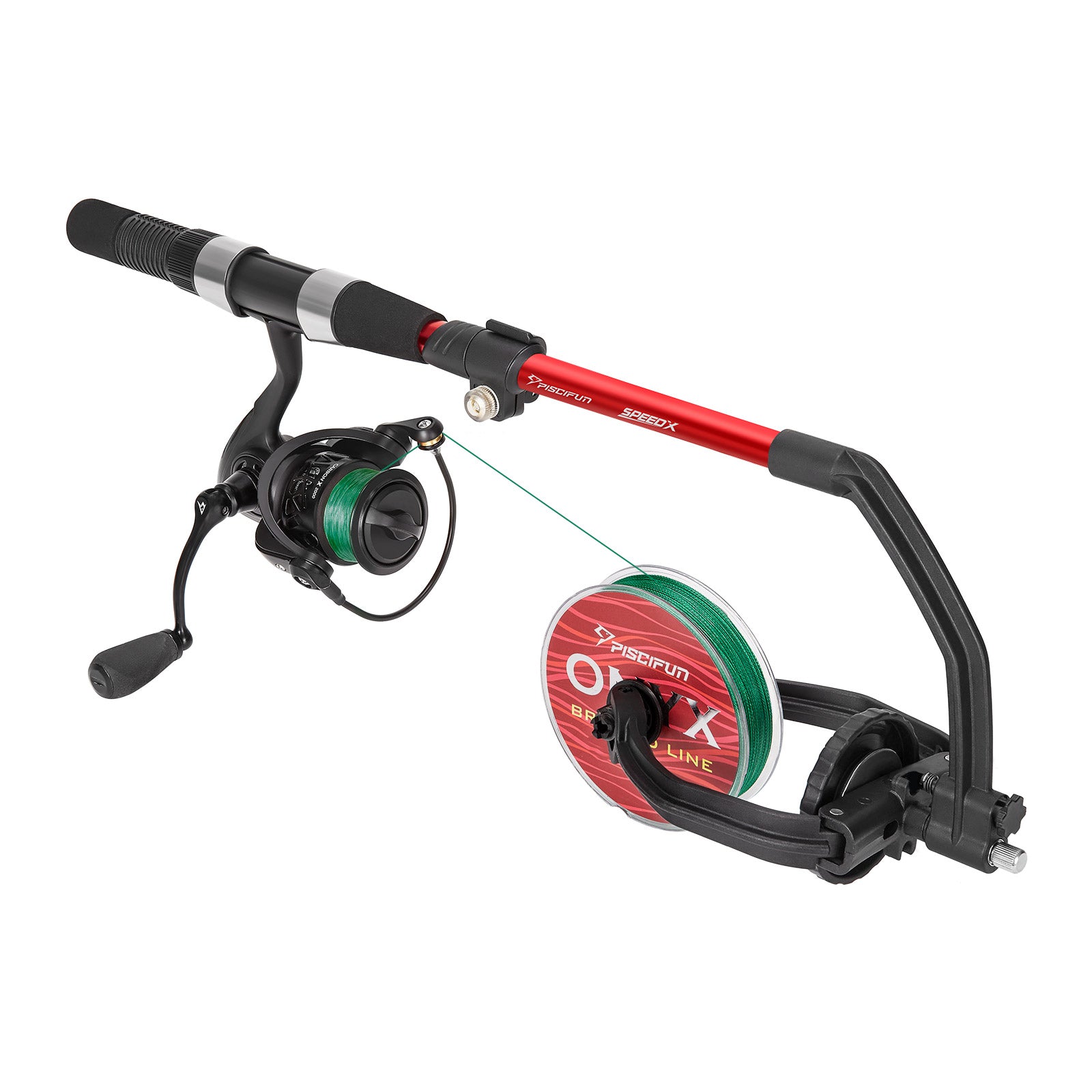 Piscifun® Speed X Fishing Line Spooler Machine with Unwinding Function