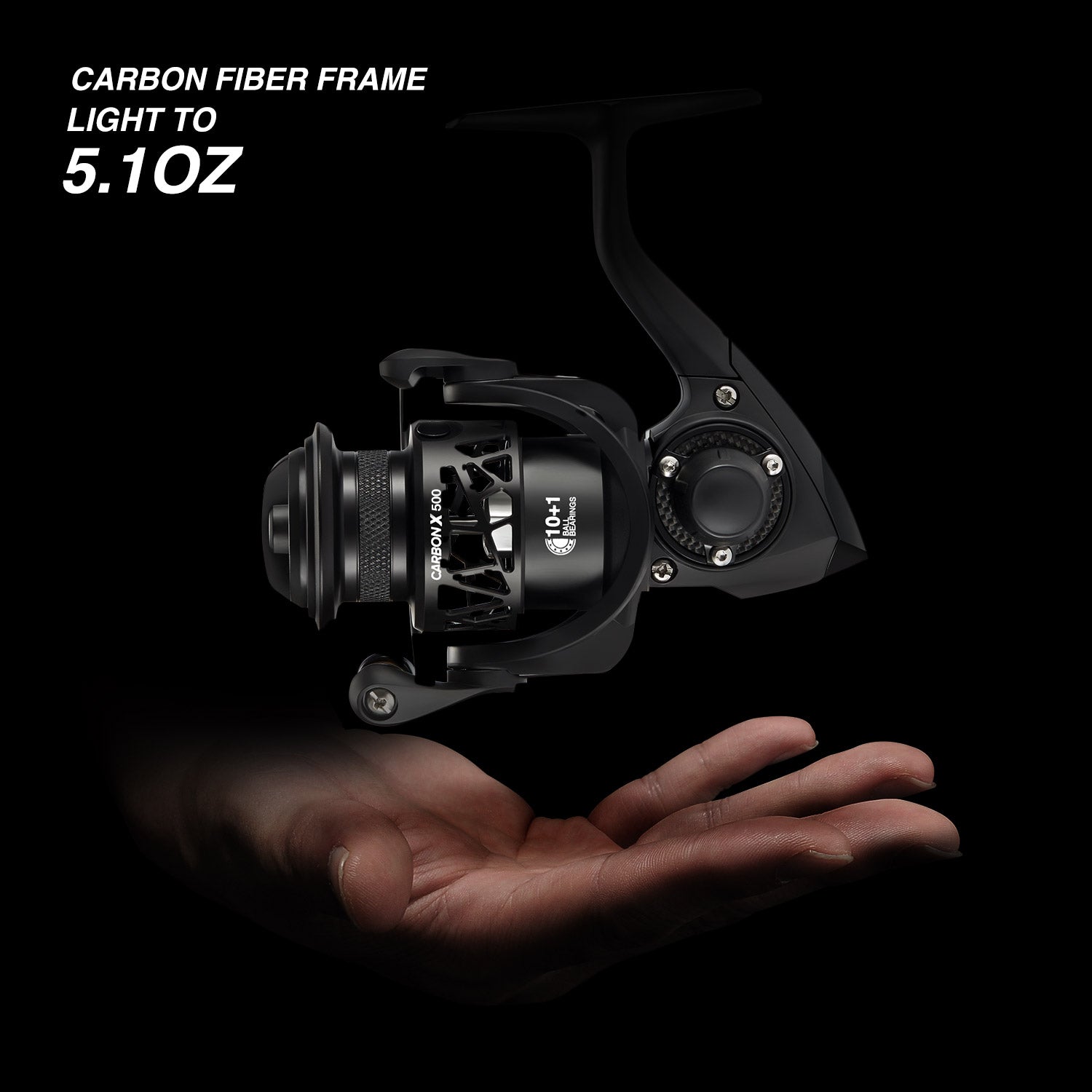 Carbon X Spinning Reel for Ice Fishing