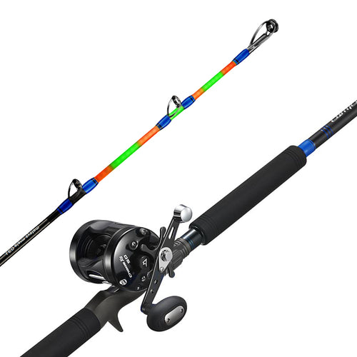 baitcasting catfish combo Piscifun®Chaos XS Round Baitcasting Reel and Catfish Casting Rod Combo