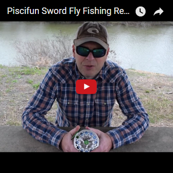 Freshwater Fly Reel, Sword Black Fly Fishing Reel - Piscifun
