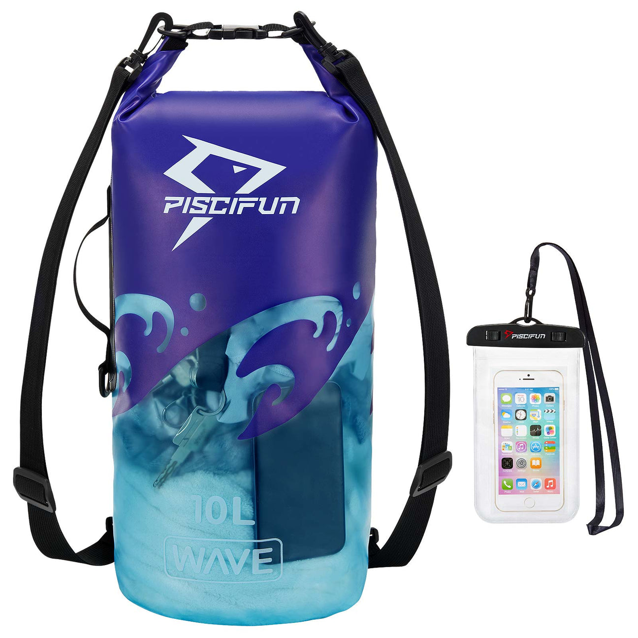 Waterproof Fishing Tackle Bags Shoulder, Lure Waist Pack at Piscifun