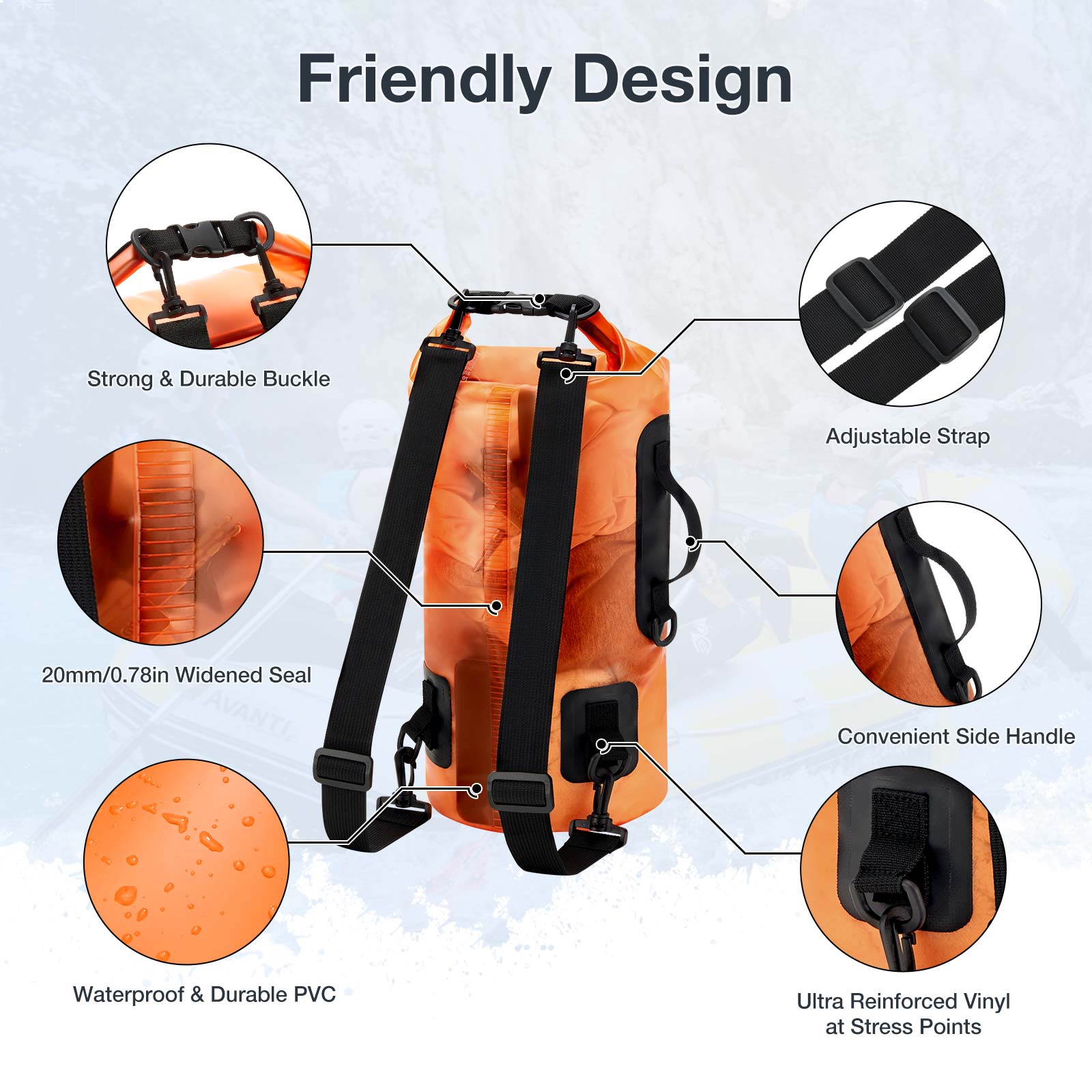 Piscifun® Waterproof Dry Bag with Phone Case Sale